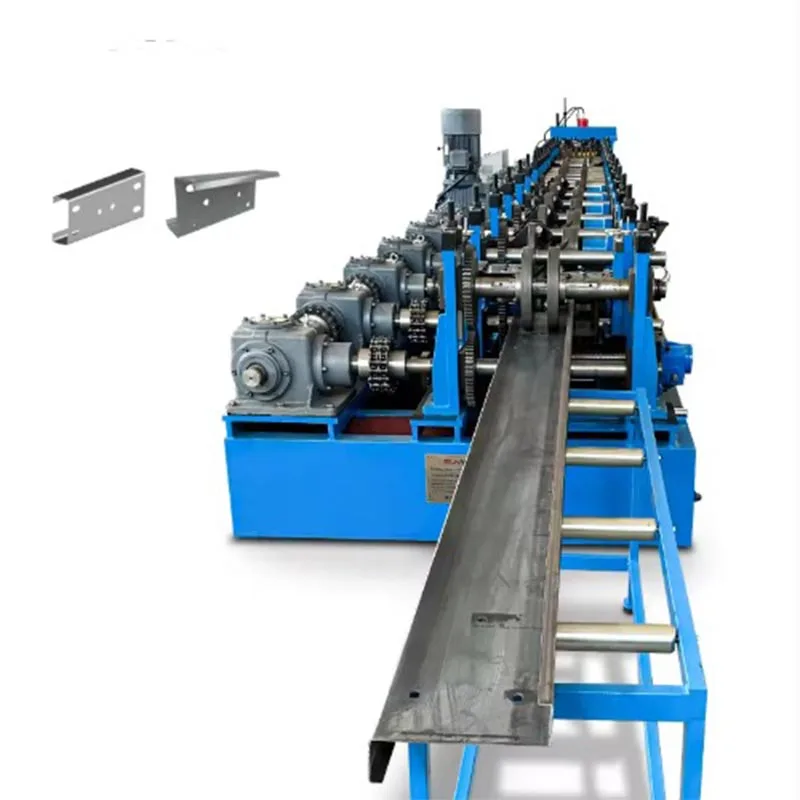 เครื่องขึ้นรูปม้วน Sigma Purlin แบบคาสเซ็ตต์