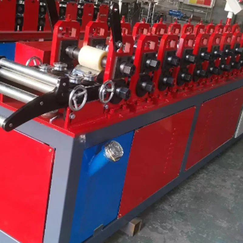 Advertising Steel Gusset Plate Cold Roll Forming Machine